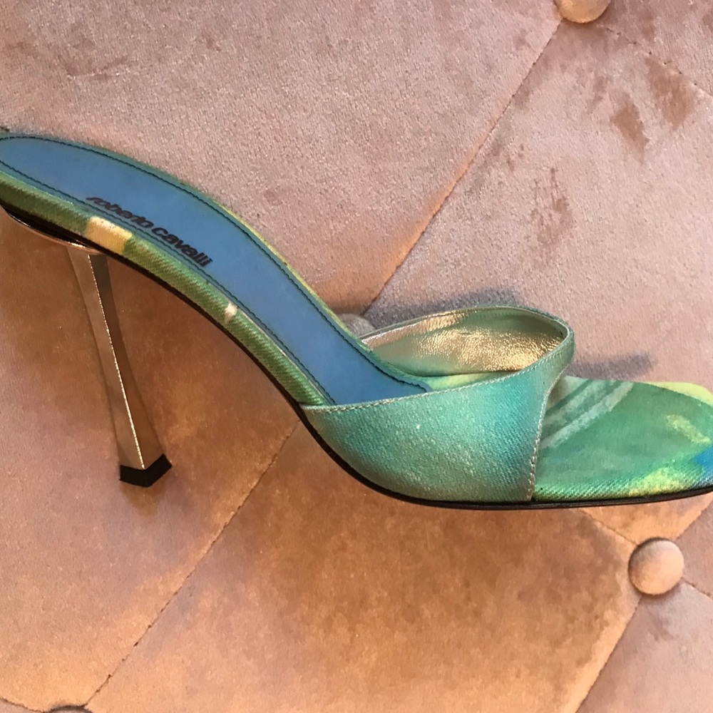 ROBERTO CAVALLI Vintage Mules - Picture 3 of 6